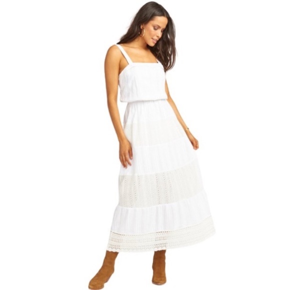 Show Me Your MuMu Dresses & Skirts - Show Me Your Mumu White Jacquard Laurie Maxi Dress